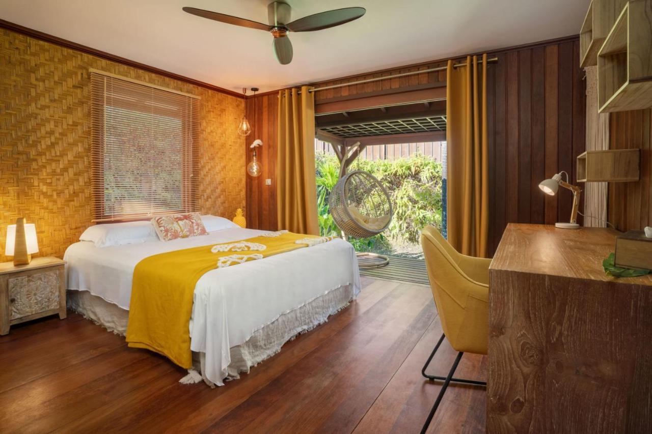 Villa Manuiti, Balinese Luxury Home - Private Swim Spa, Ocean View - Ofyr Bbq - Koi Pond Punaauia  Luaran gambar